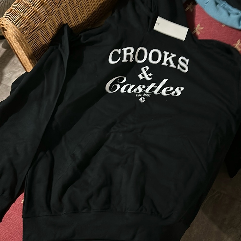 Black hoodie